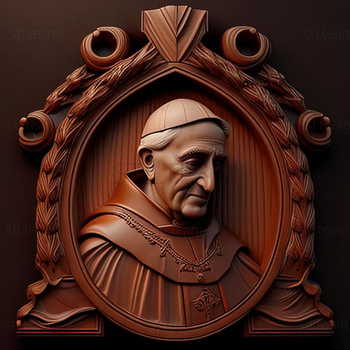 3D model Pope (STL)